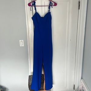 Royal Blue spaghetti strap jumpsuit 💙